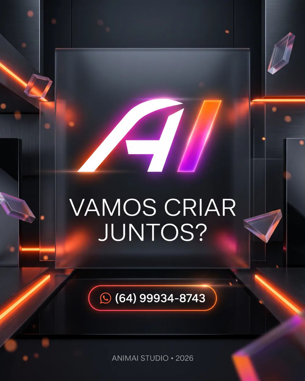 Projeto de identidade criado pela ANIMAI